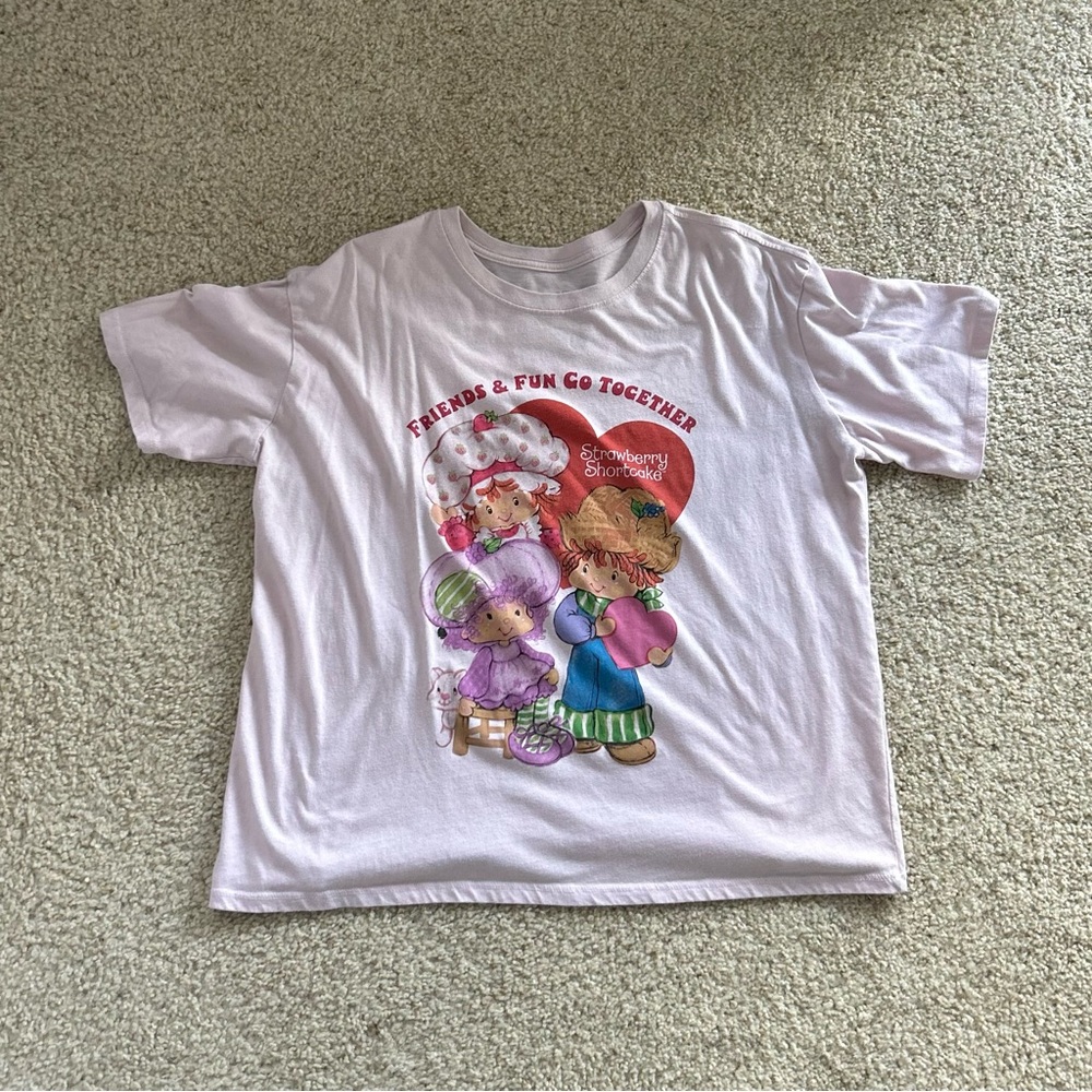 Pink Strawberry Shortcake T-Shirt